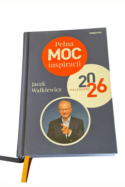 Polish 🇵🇱 Book - Jacek Walkiewicz - Pełna pelna Moc - Kalendarz Diary 2026