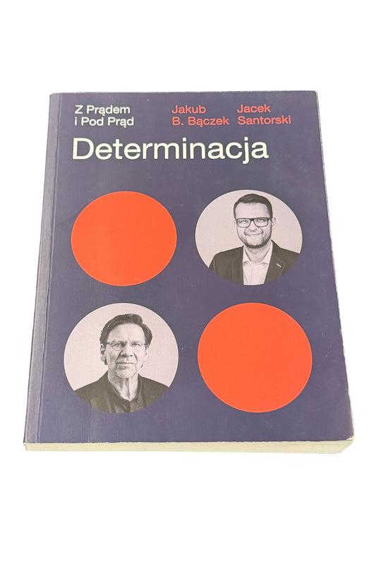 🇵🇱Polish Book - Jakub B. Baczek Bączek Jacek Santorski - Determinacja