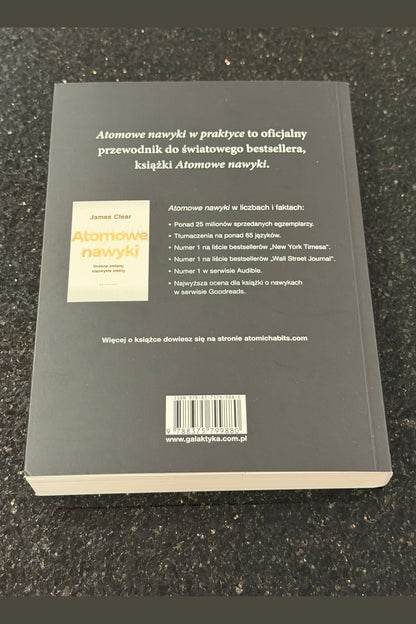 Polish 🇵🇱 Book - James Clear - Atomowe Nawyki w praktyce - NEXT DAY Delivery