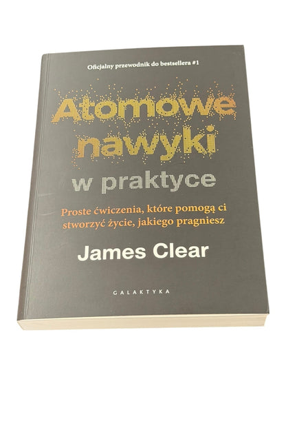 Polish 🇵🇱 Book - James Clear - Atomowe Nawyki w praktyce - NEXT DAY Delivery