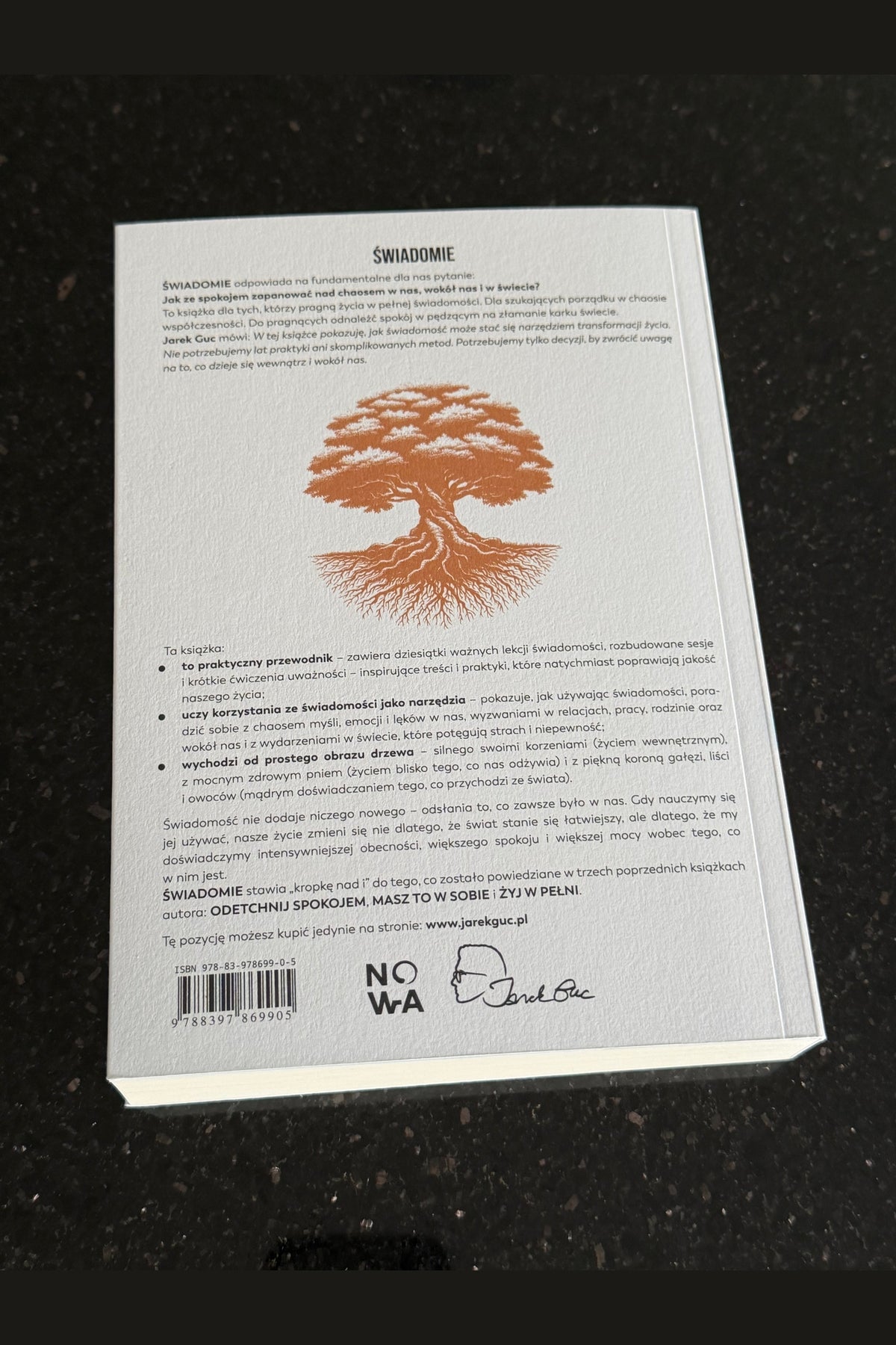 🇵🇱Polish Book - Jarek Guc - Swiadomie Świadomie Polska Ksiazka