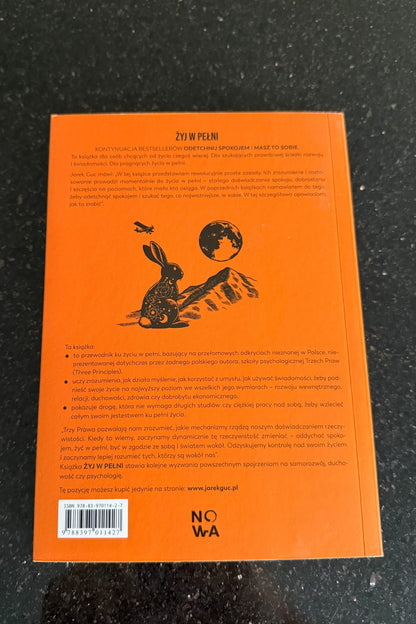 Polish 🇵🇱 Book - Jarek Guc - Zyj w pelni Żyj w pełni