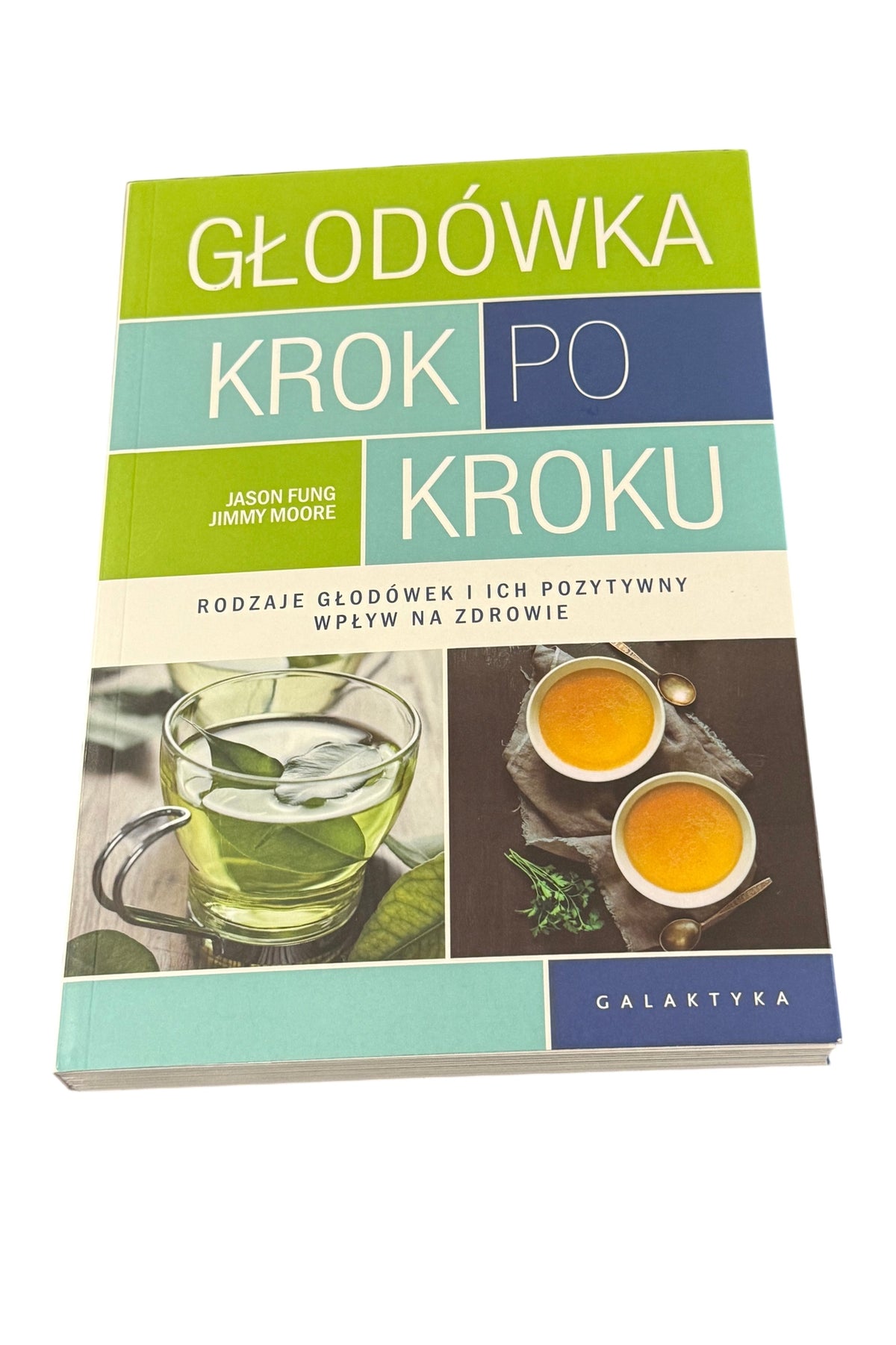 Polish 🇵🇱 Book - Jason Fung Jimmy Moore - Glodowka Głodówka Krok po kroku