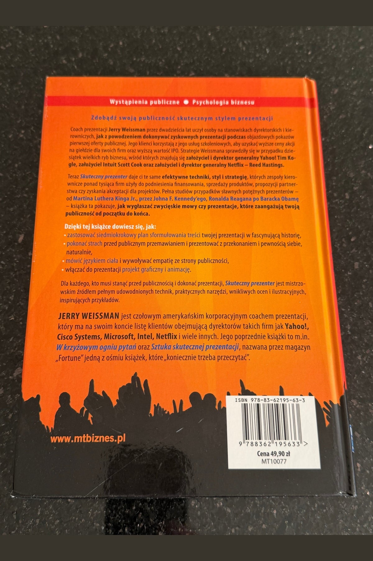 🇵🇱Polish Book - Jerry Weissman - Skuteczny Prezenter Polska Ksiazka