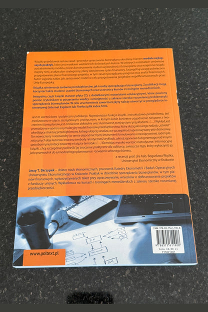 Polish 🇵🇱 Book - Jerzy T. Skrzypek - Biznesplan - Model najlepszych praktyk