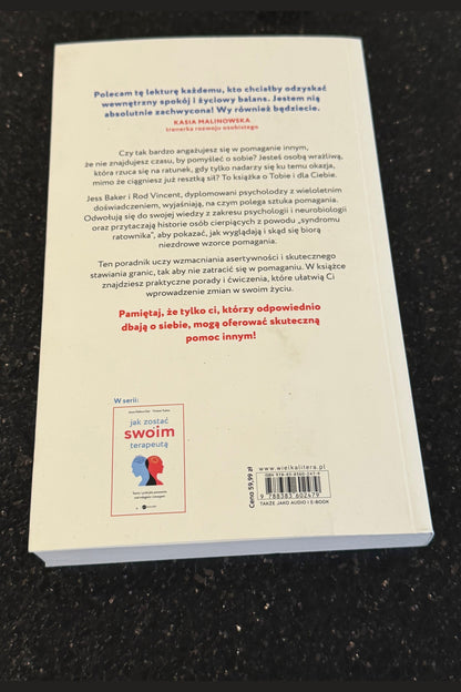 🇵🇱Polish Book - Jess Baker Rod Vincent - Syndrom Ratownika. Jak zadbac o siebie kiedy pomaga sie innym