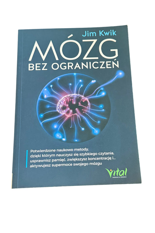 🇵🇱Polish Book - Jim Kwik - Mozg Mózg bez ograniczen