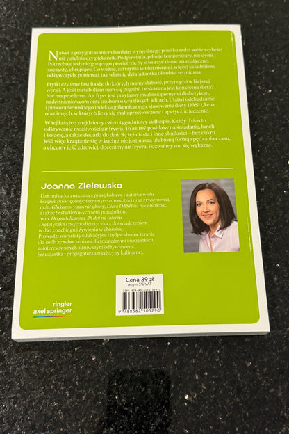 🇵🇱Polish Book - Joanna Zielawska - Air Fryer 28 dni na talerzu Przepisy