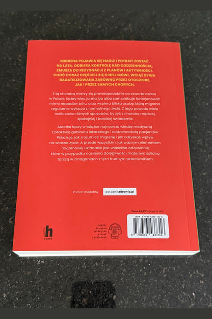 🇵🇱Polish Book - Joanna Zielewska - Migrena. Uwolnij sie od bólu