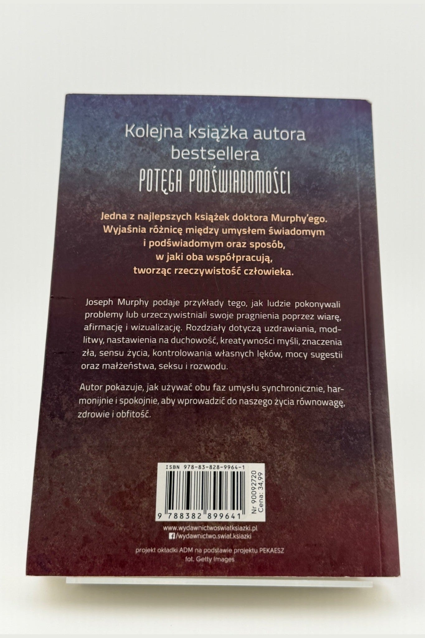 🇵🇱Polish Book - Joseph Murphy - Jak wykorzystywać prawa umysłu