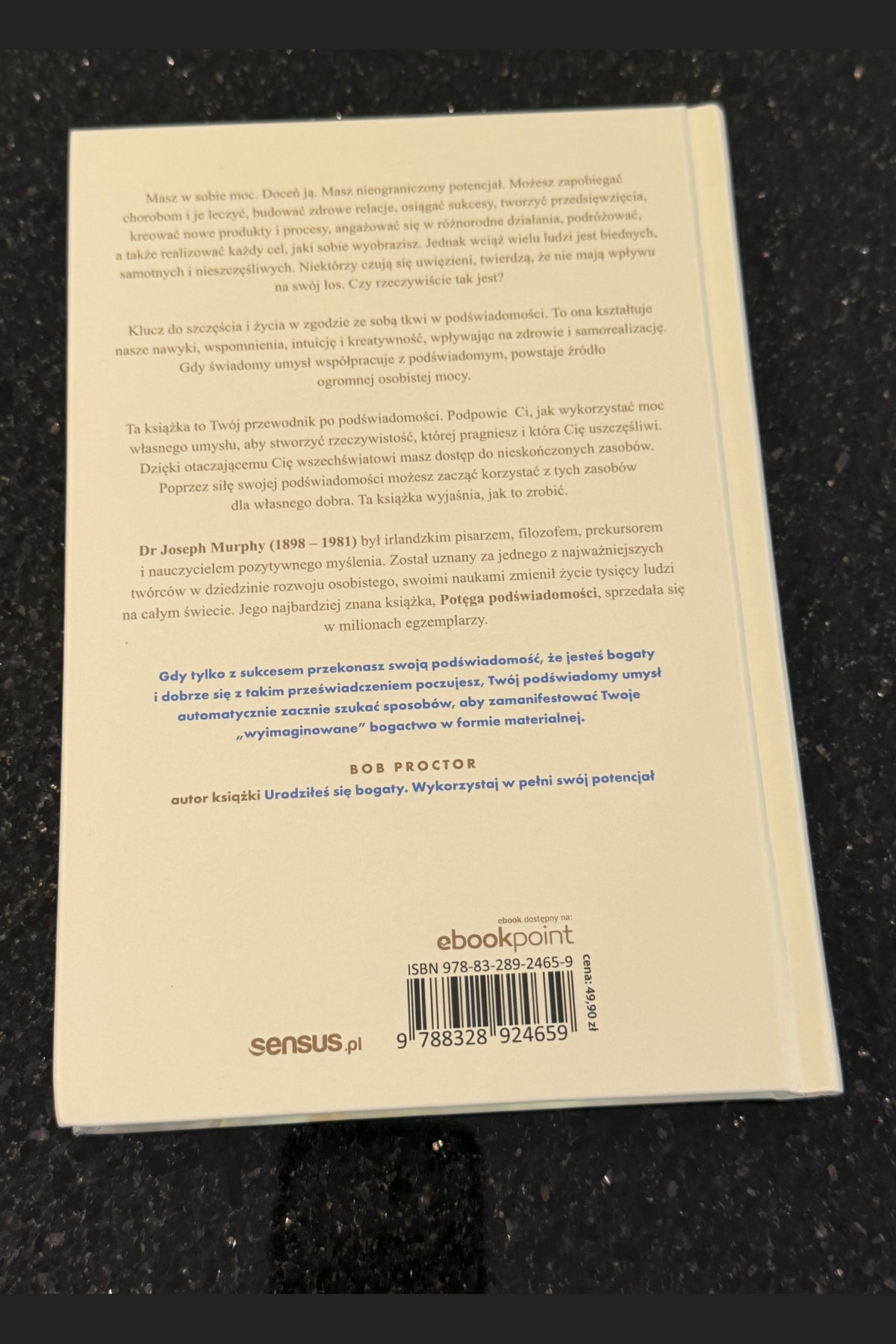 🇵🇱Polish Book - Joseph Murphy - Przebudzona Potega Podswiadomosci