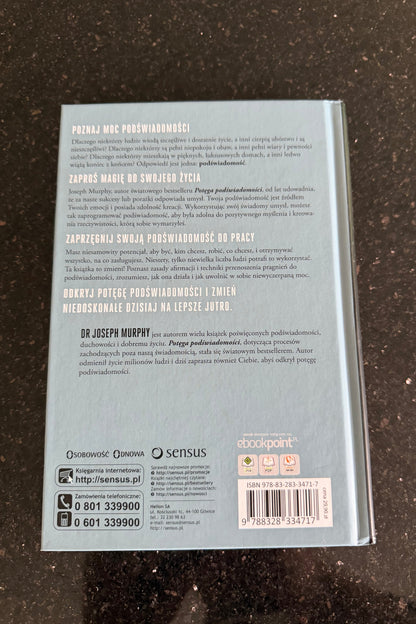 🇵🇱Polish Book - Joseph Murphy - Sztuka Afirmacji. Uwolniona Potega Podświadomości