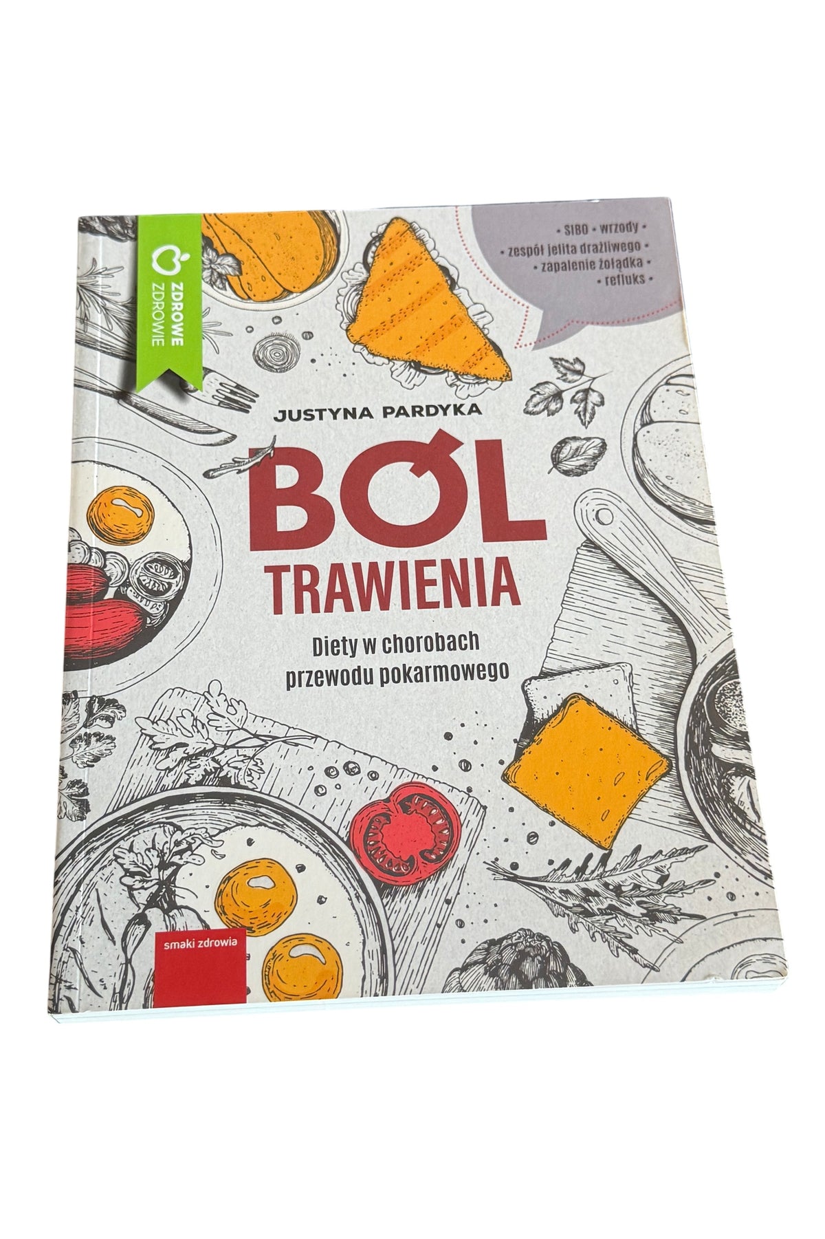 Polish 🇵🇱 Book - Justyna Pardyka - Ból bol Trawienia - Diety w chorobach przewodu pokarmowego - Next Day Delivery