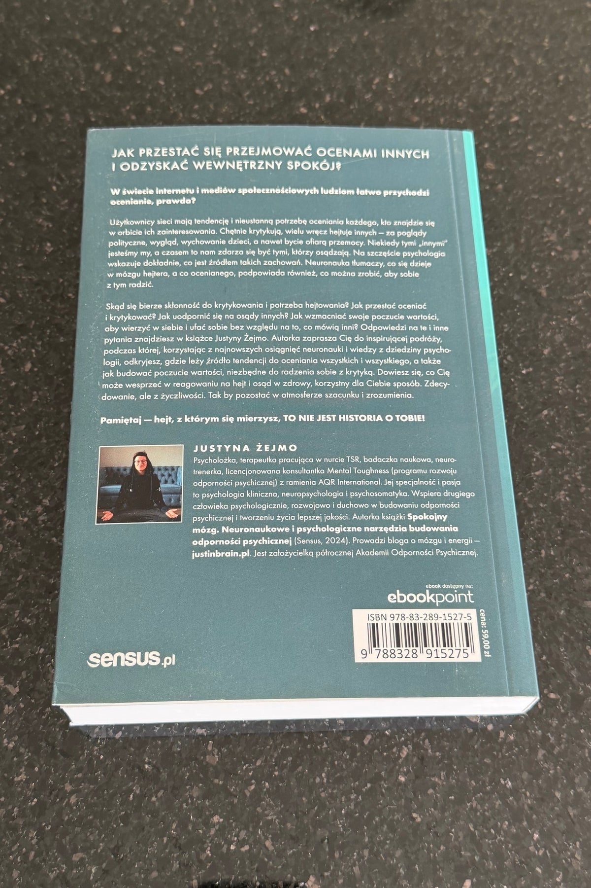 🇵🇱Polish Book Justyna Żejmo Zejmo Mózg odporny na krytykę