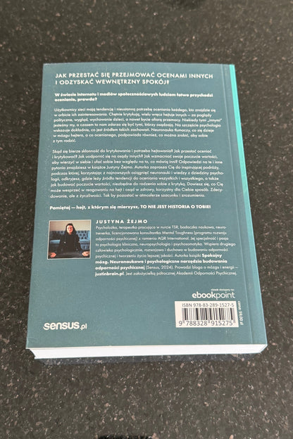 🇵🇱Polish Book Justyna Żejmo Zejmo Mózg odporny na krytykę