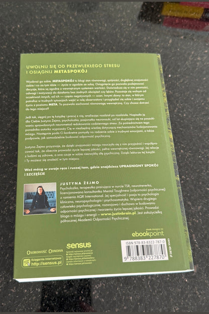 🇵🇱Polish Book - Justyna Zejmo Żejmo - Spokojny Mózg