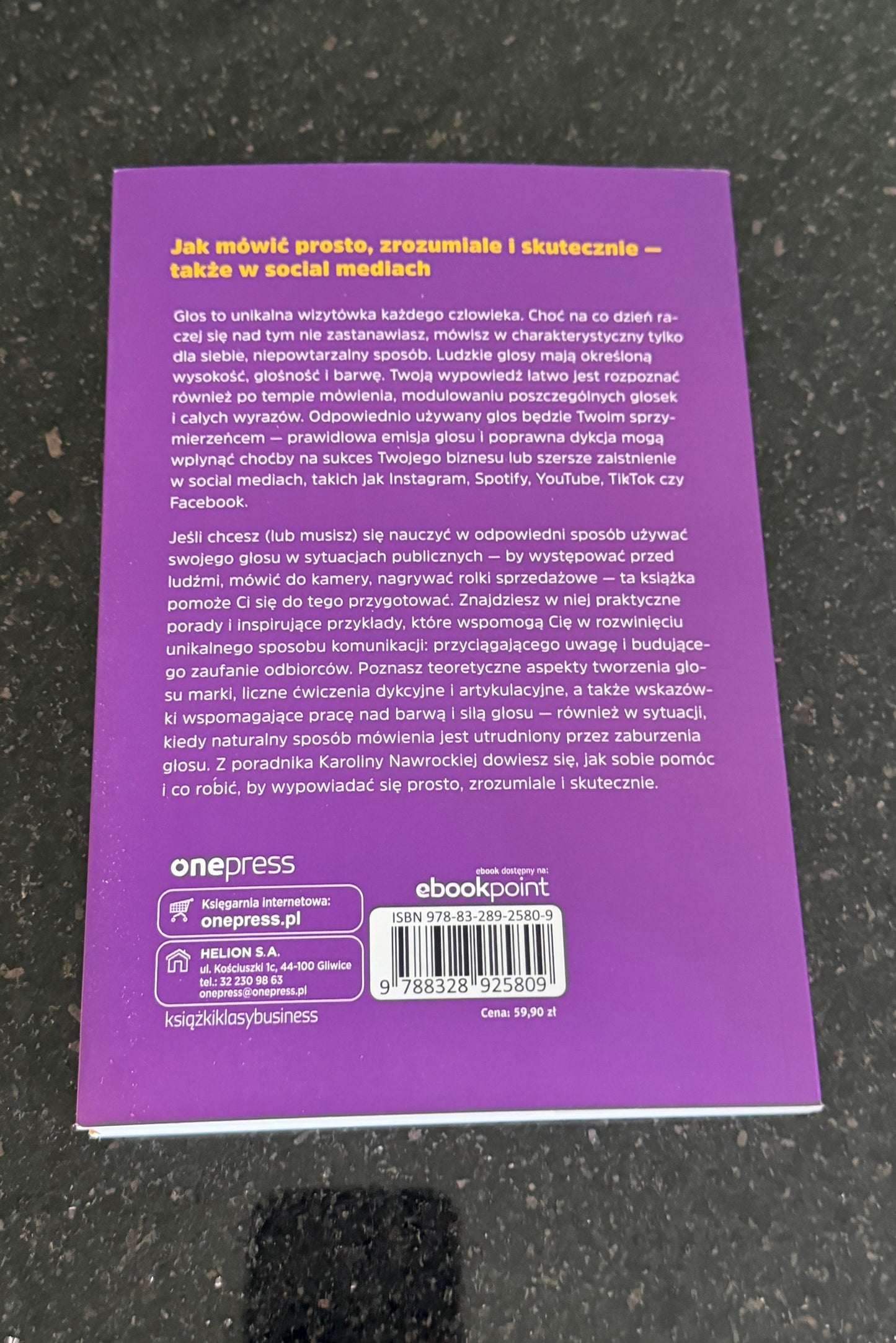 🇵🇱Polish Book - Karolina Nawrocka - Twój Glos Teoja Marka. Skuteczna komunikacja w praktyce