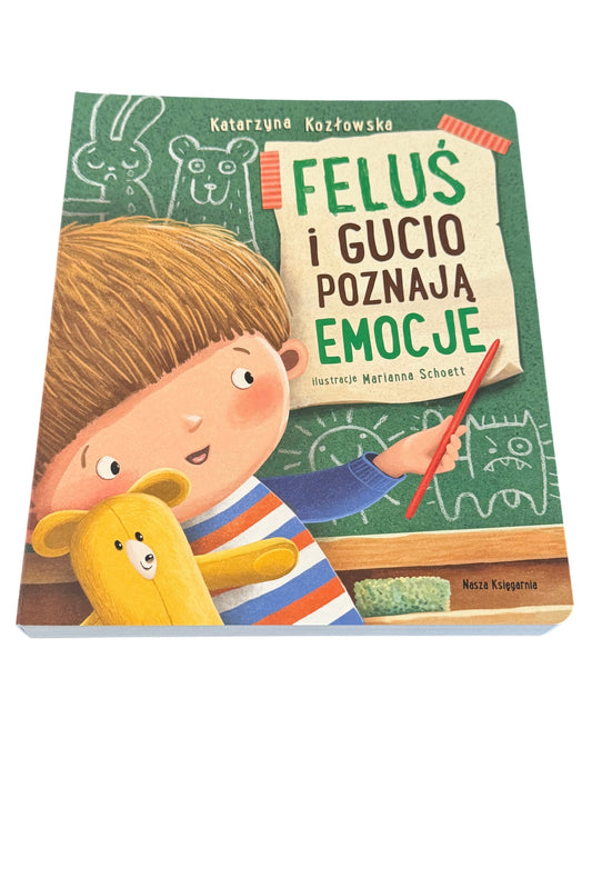 🇵🇱Polish Book - Katarzyna Kozlowska - Feluś i Gucio poznaja emocje Dla dzieci