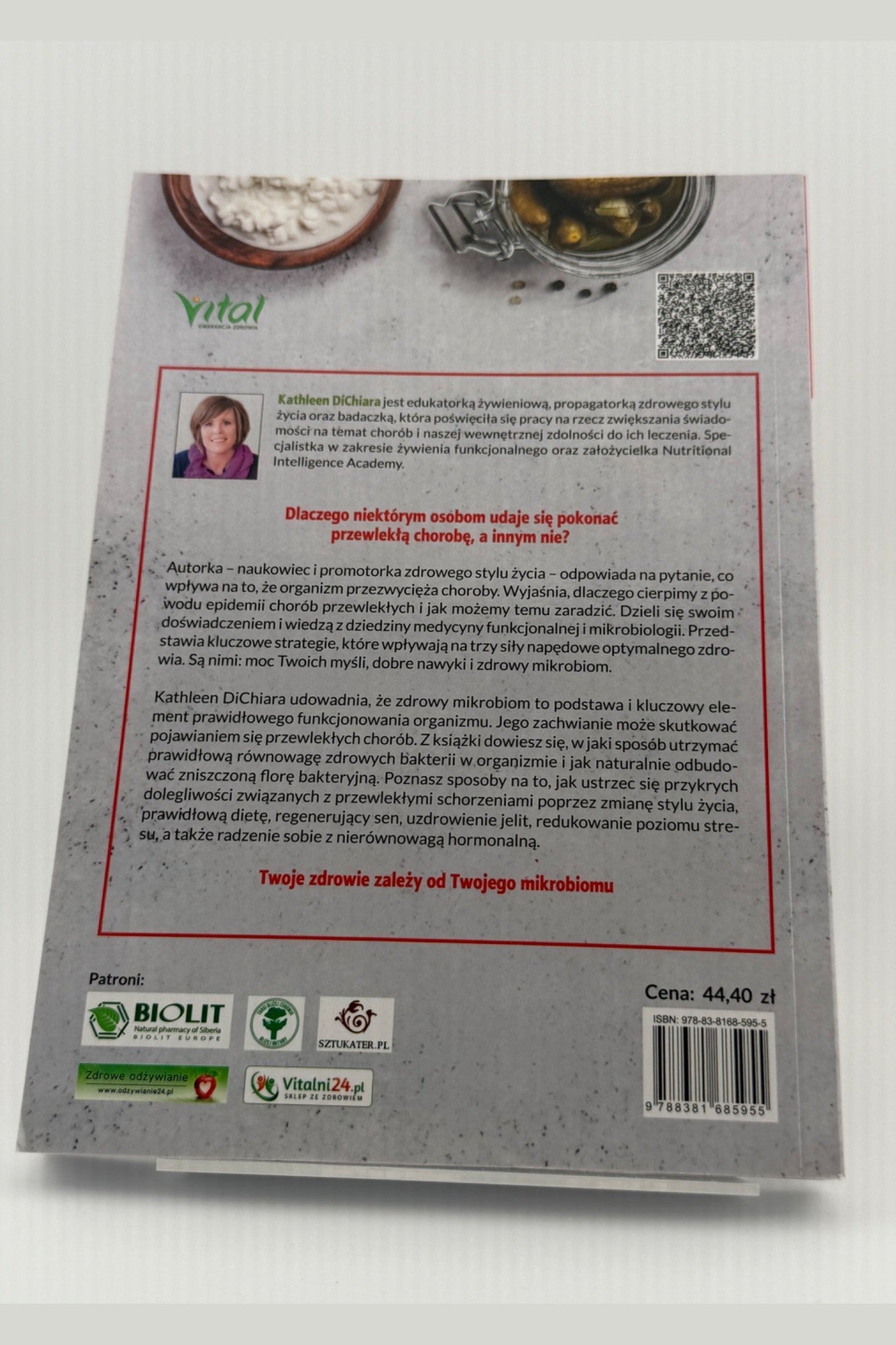 🇵🇱Polish Book - Kathleen DiChiara - Zdrowy Mikrobiom Zdrowy Organizm