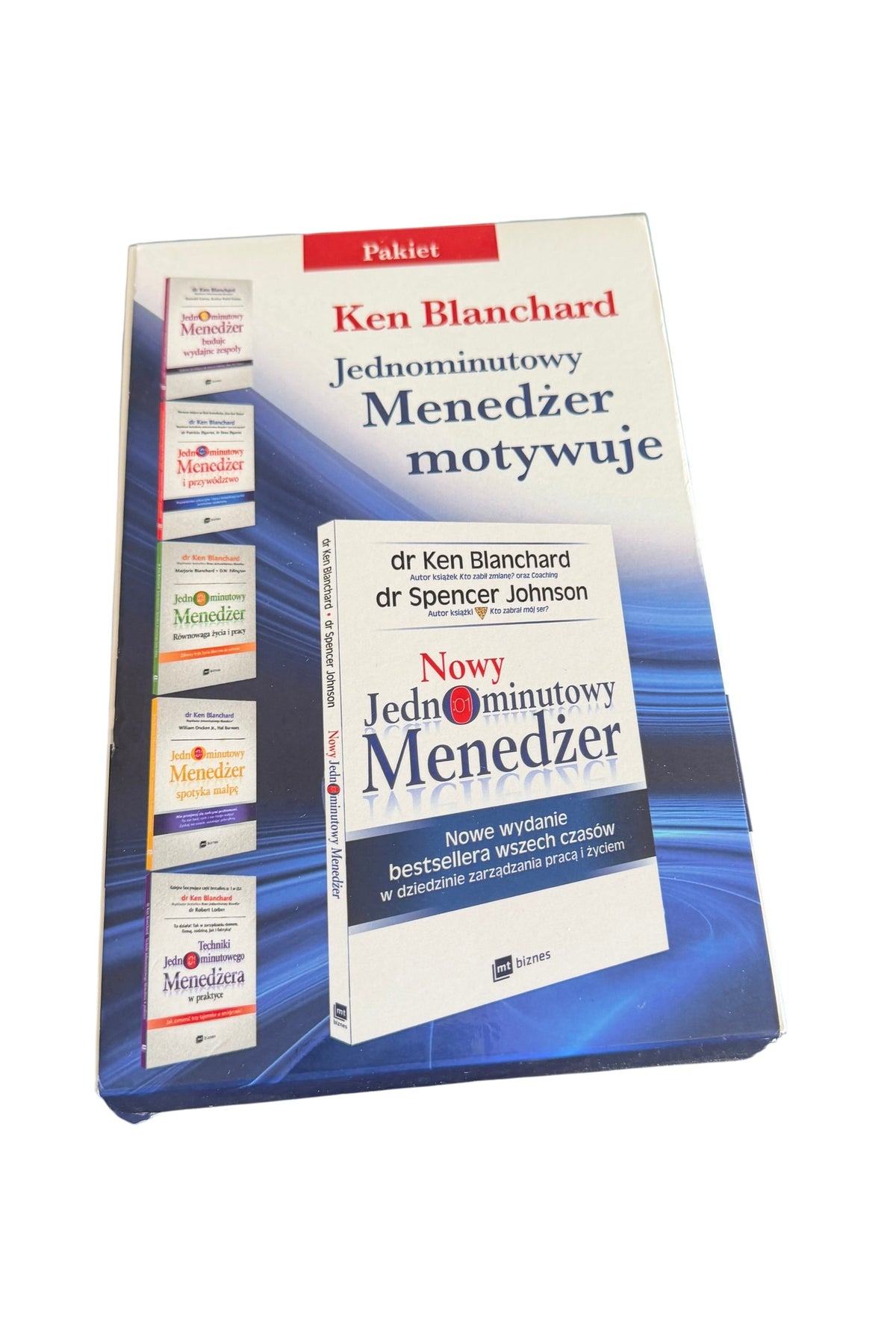 🇵🇱Polish Book - Ken Blanchard - Jednominutowy Manager Motywuje 6 Books Series Pack