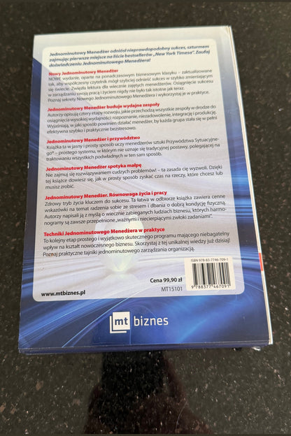 🇵🇱Polish Book - Ken Blanchard - Jednominutowy Manager Motywuje 6 Books Series Pack