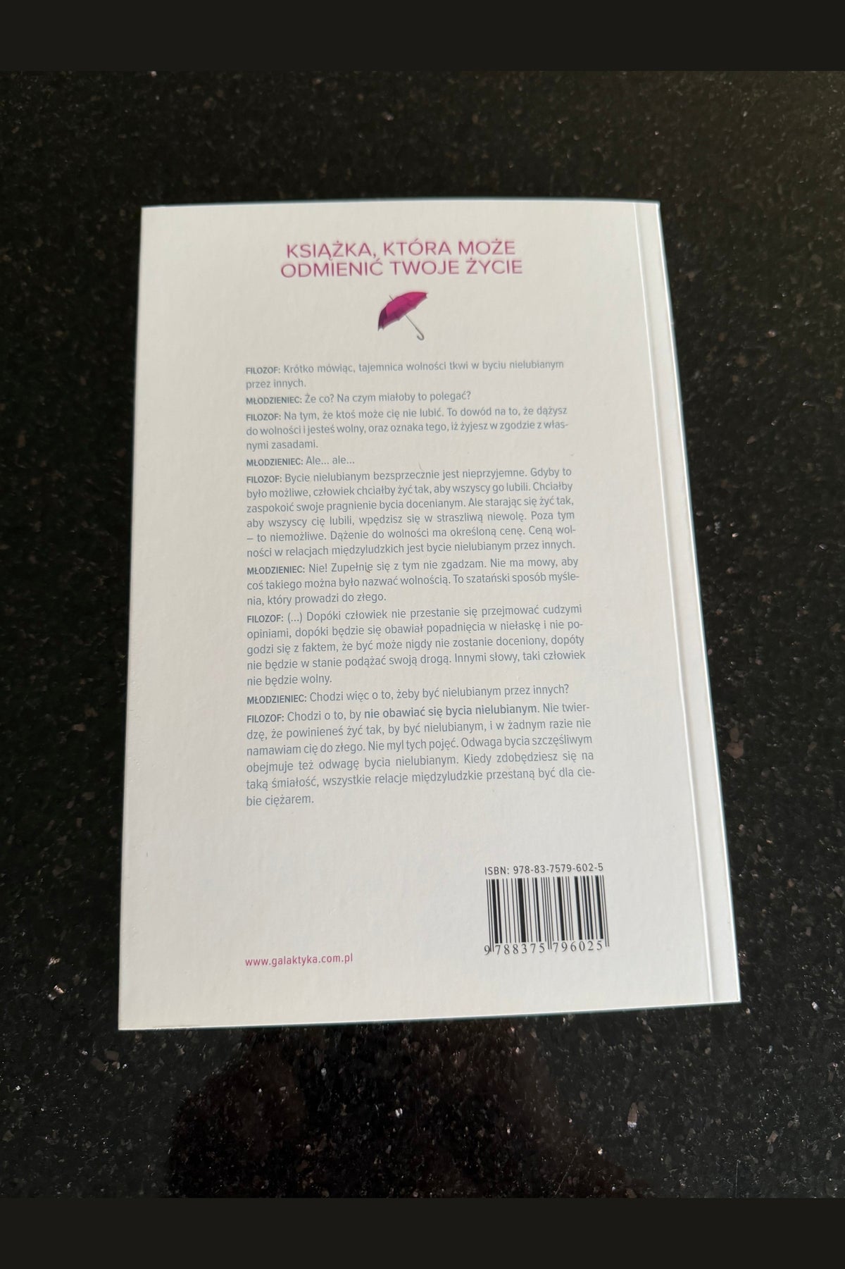 Polish 🇵🇱 Book - Kishimi Ichiro & Fumitake Koga - Odwaga Bycia Nielubianym