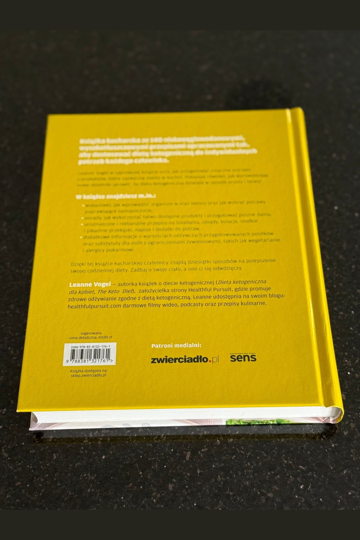 Polish 🇵🇱 Book - Leanne Vogel - Dieta Ketogeniczna Ksiazka Kucharska