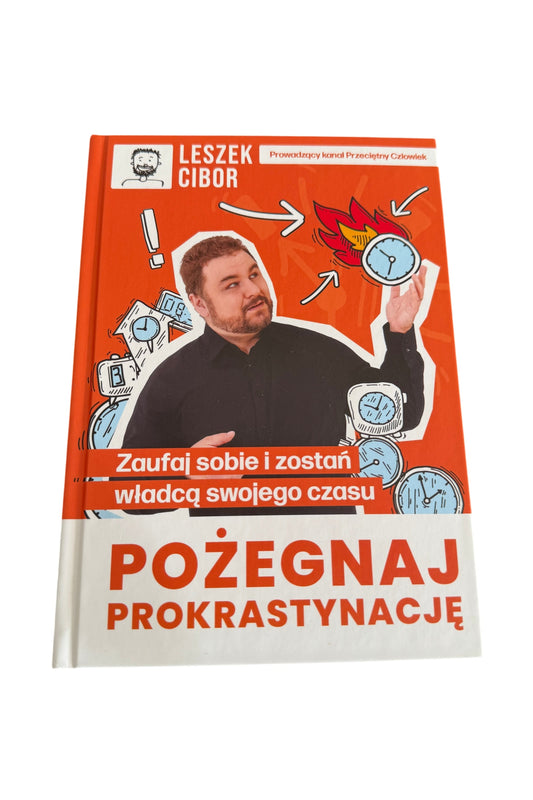 🇵🇱Polish Book - Leszek Cibor - Pożegnaj Prokrastynacje Pozegnaj Prokrastynację