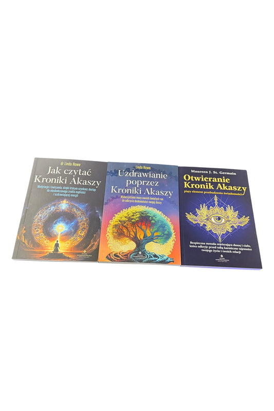 🇵🇱Polish Book - Linda Howe & Maureen Germain - Kroniki Akaszy Book Set Super Bundle