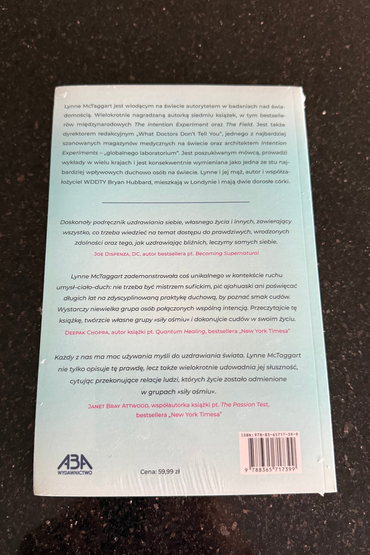 Polish 🇵🇱 Book - Lynne McTaggart - Moc Twoich Intencji