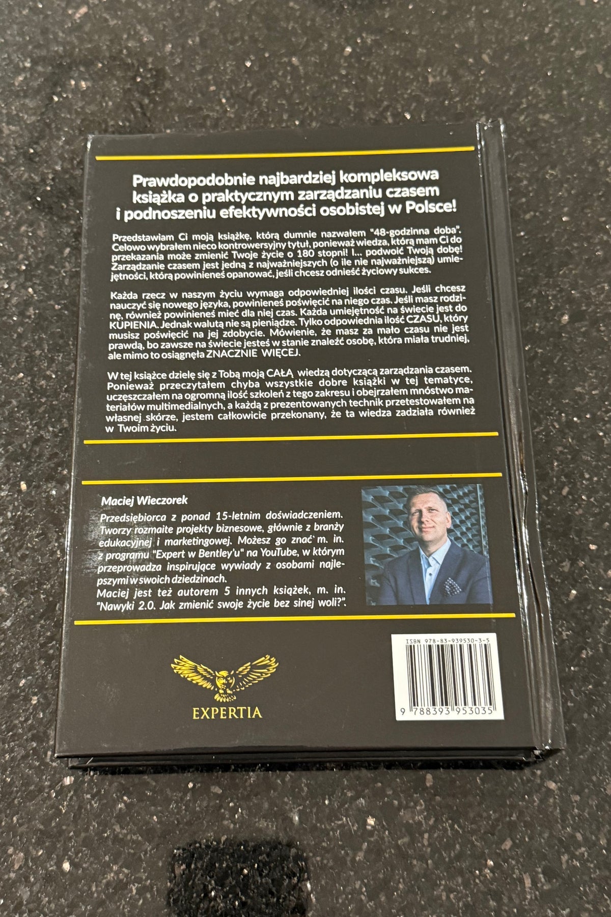 Polish 🇵🇱 Book - Maciej Wieczorek - 48 Godzinna Doba Ekspert w Bentleyu