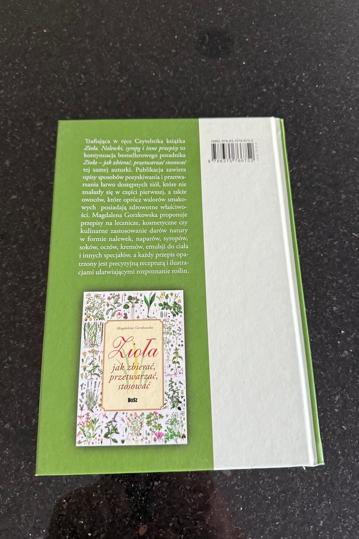 🇵🇱 Polish Book - Magdalena Gorzkowska Zioła Ziola nalewki syropy i inne przepisy