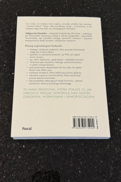 🇵🇱Polish Book - Malgorzata Zasanska Zasańska - Kobiecy Biohacking