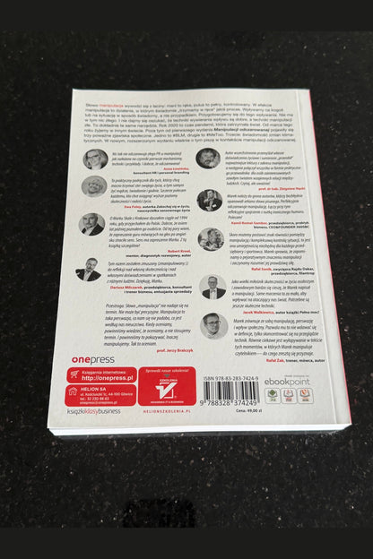 🇵🇱Polish Book - Marek Skala Skała - Manipulacja Odczarowana