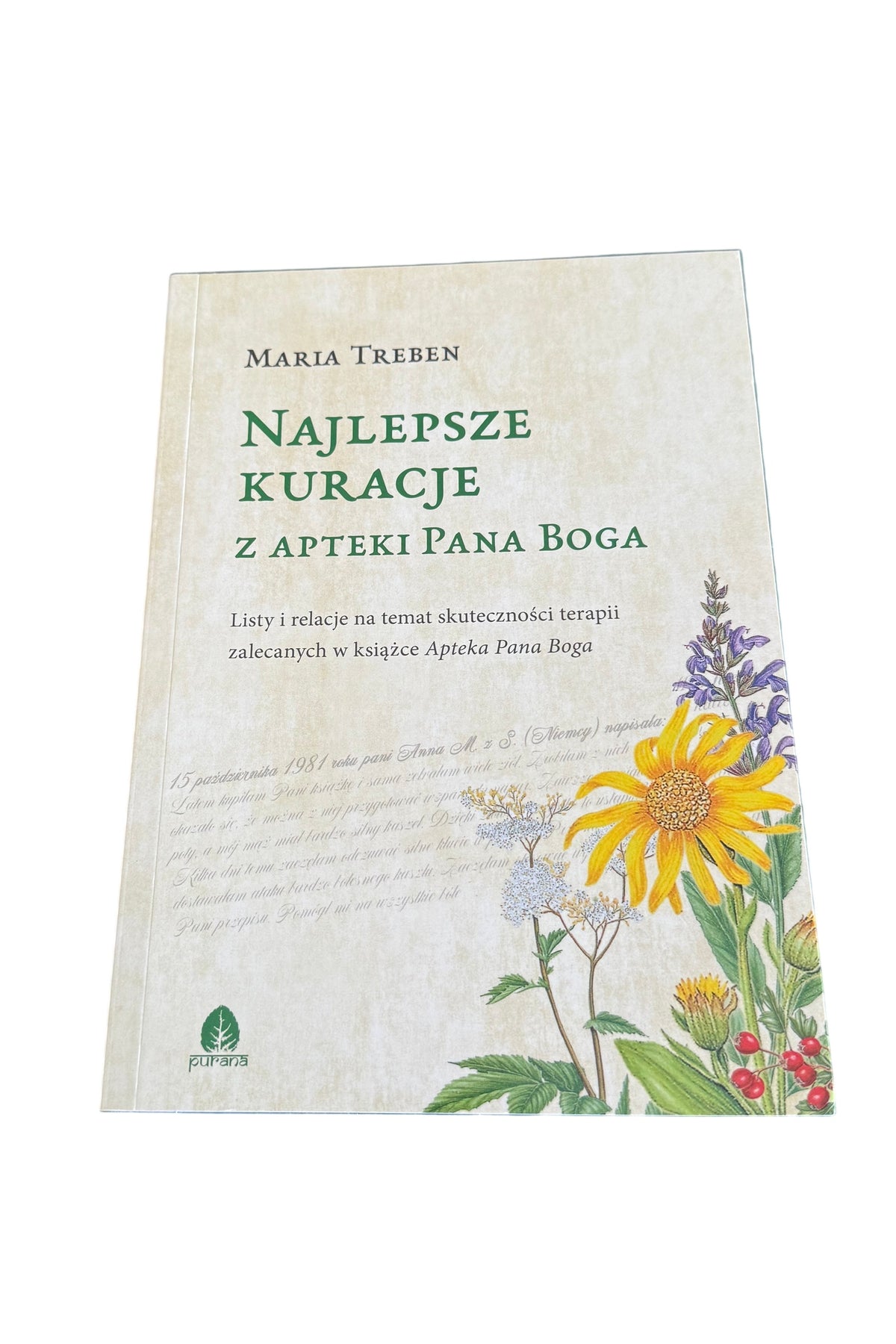 Polish 🇵🇱 Book - Maria Treben - Najlepsze kuracje z Apteki Pana Boga