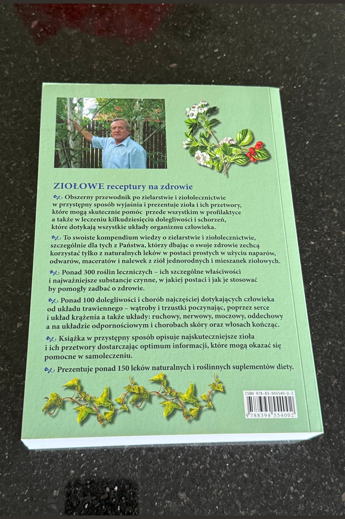 Polish 🇵🇱 Book - Mariusz Emanuel Sanderski - Ziolowe Ziołowe Receptury Na Zdrowie