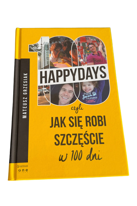 🇵🇱Polish Book - Mateusz Grzesiak - Happy Days czyli jak sie robi szczescie w 100 dni