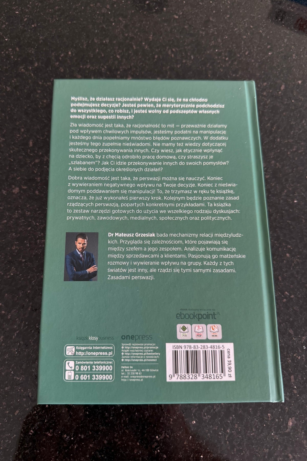 🇵🇱Polish Book - Mateusz Grzesiak - Podręcznik Perswazji
