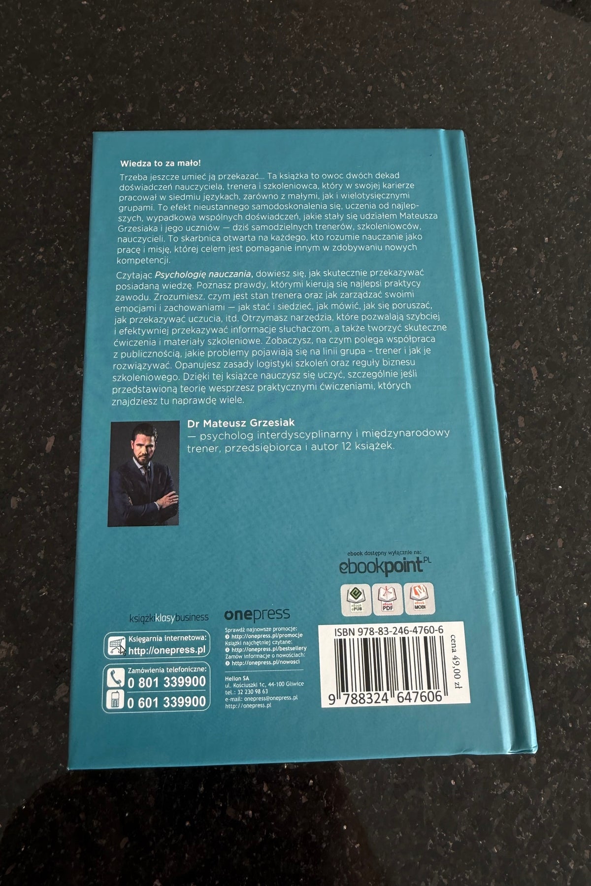 🇵🇱Polish Book - Mateusz Grzesiak - Psychologia Nauczania