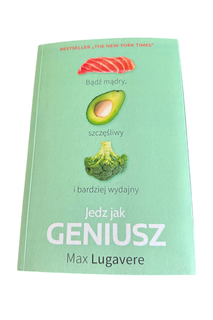 Polish 🇵🇱 Book - Max Lugavere - Jedz jak Geniusz
