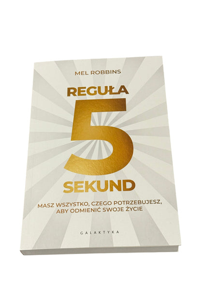 Polish 🇵🇱 Book - Mel Robbins - Reguła Regula 5 Sekund