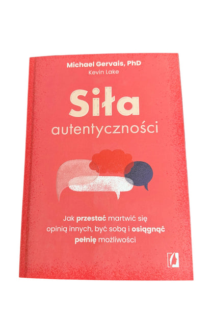 Polish 🇵🇱 Book - Michael Gervais - Sila Autentycznosci Siła Autentyczności