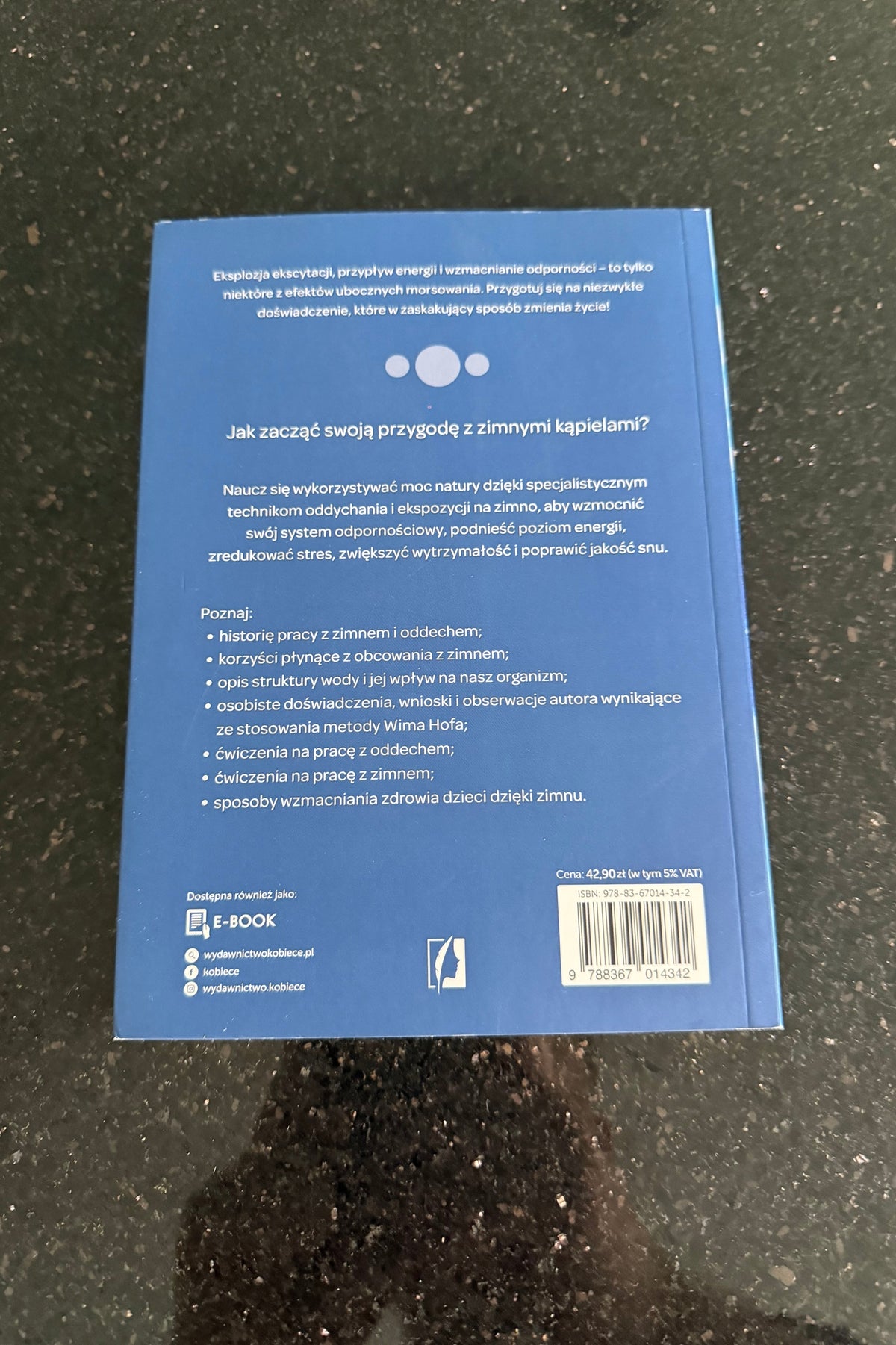 🇵🇱Polish Book - Michal Sroka - Zimne Kapiele Kąpiele Morsowanie