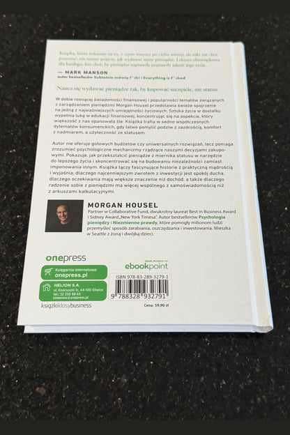 🇵🇱Polish Book - Morgan Housel - Sztuka Wydawania Pieniędzy