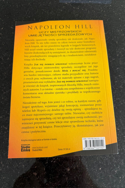 🇵🇱Polish Book - Napoleon Hill - Jak sie dobrze sprzedac
