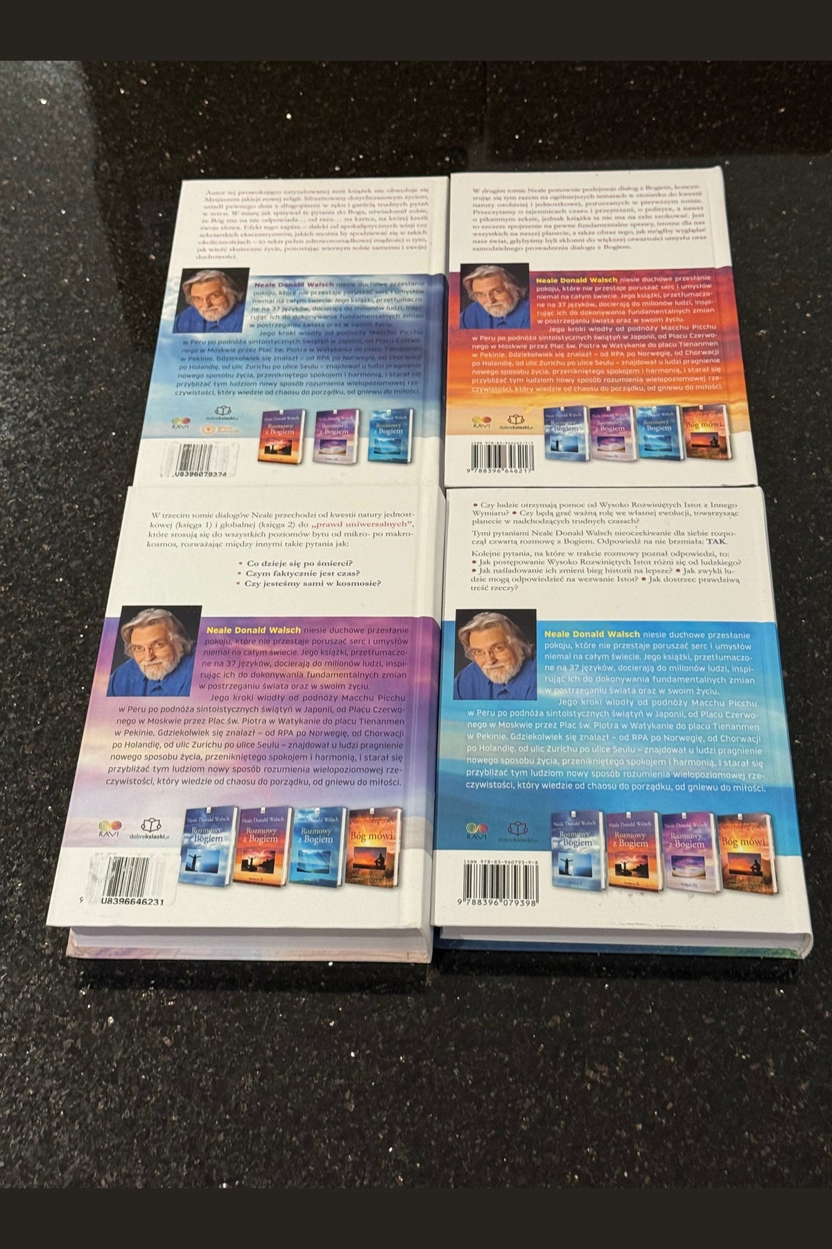 Polish 🇵🇱 Book - Neale Donald Walsch - Rozmowy z Bogiem 1,2,3,4 Full Pakiet