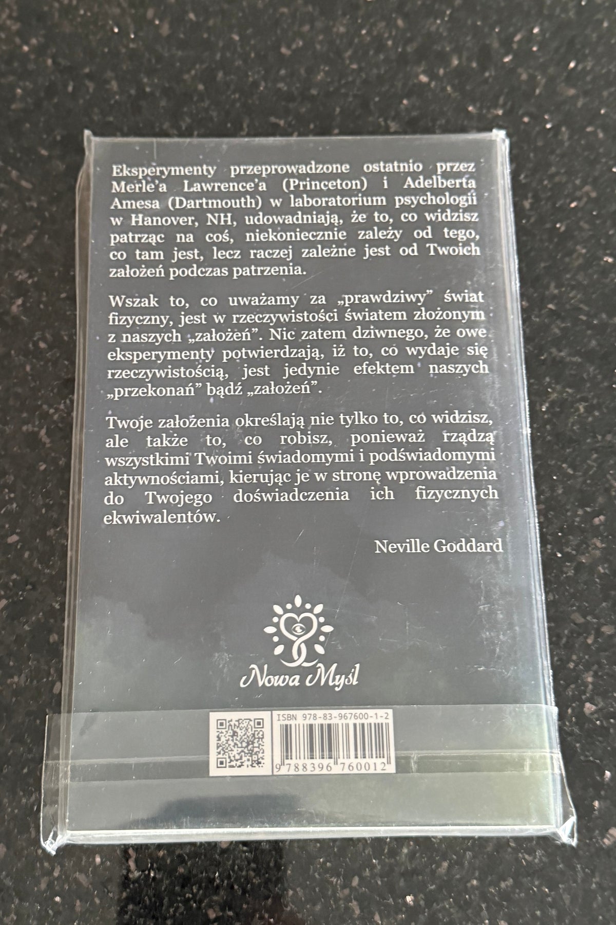 🇵🇱Polish Book - Neville Goddard - Potęga Świadomości