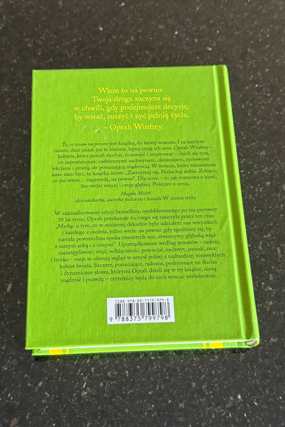 Polish 🇵🇱 Book - Oprah Winfrey - To, co wiem na pewno - Next Day Delivery