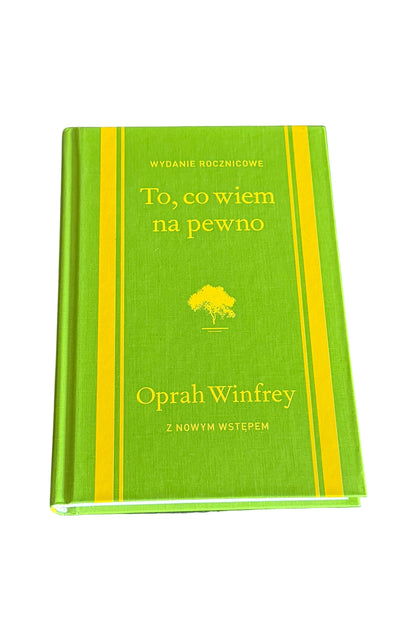 Polish 🇵🇱 Book - Oprah Winfrey - To, co wiem na pewno - Next Day Delivery