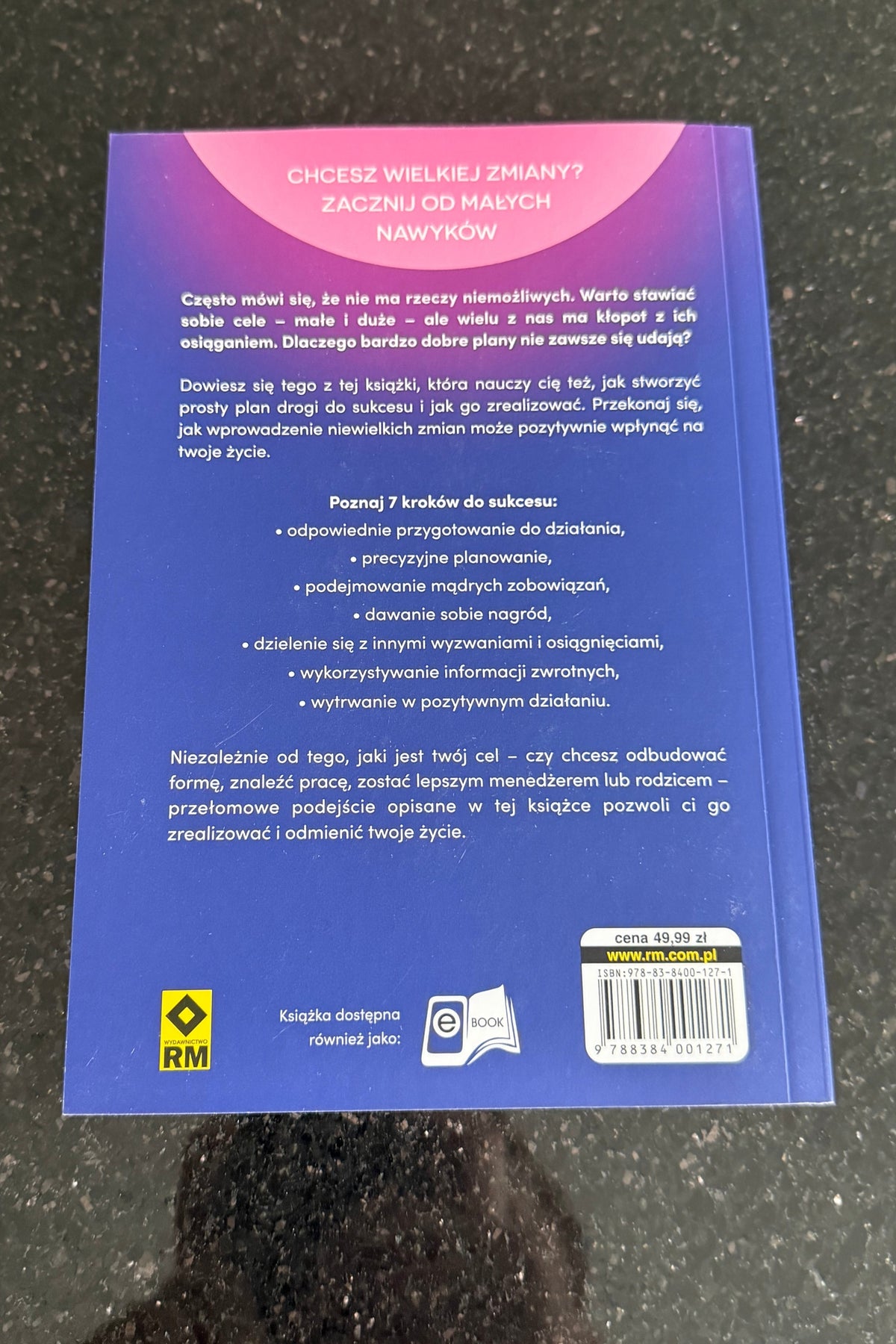 🇵🇱Polish Book - Owain Servive R.Gallagher - Male Nawyki Wielkie Zmiany
